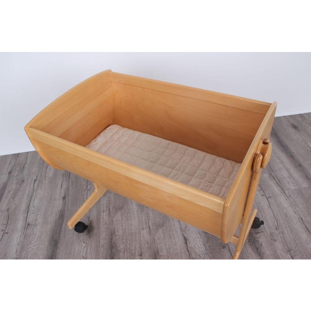 Danish Cradle by Nanna Ditzel, 1960s For Sale - Image 6 of 9