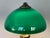 Art Nouveau 1910s Art Nouveau, Organic Design, Lamp With Large Cased Green Glass Shade, Tall and Special! For Sale - Image 3 of 7