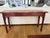 Vintage Councill Craftsmen Mahogany Chippendale Fretwork Console Table For Sale - Image 10 of 11