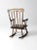 Farmhouse Vintage Distressed Blue Childrens Rocking Chair For Sale - Image 3 of 8