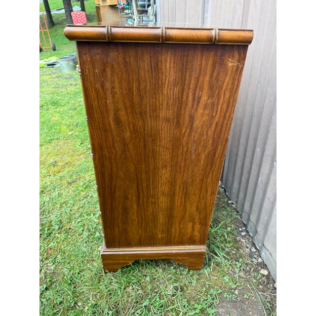 1960s Asian Bar Cabinet in the Style of Henri Link For Sale In Portland, OR - Image 6 of 7