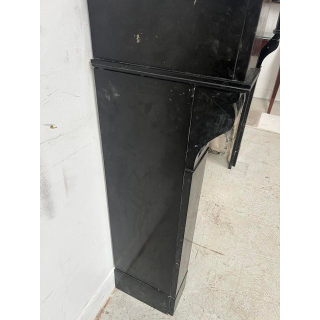 Napoleon III Fireplace with Black Marble Corbel, 1800s For Sale - Image 6 of 13