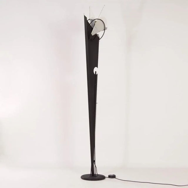 Italian Postmodern Floor Lamp from Neoggetti, Italy, 1980s For Sale - Image 6 of 12