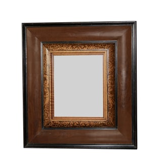 Louis XIII Mirror in Walnut and Light Wooden Marquetry For Sale