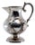 Silver Wine Jug with Engraved Floral Motifs For Sale