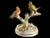 White Pair of Porcelain Finch Birds on Branches, France, Early 20th Century For Sale - Image 8 of 12