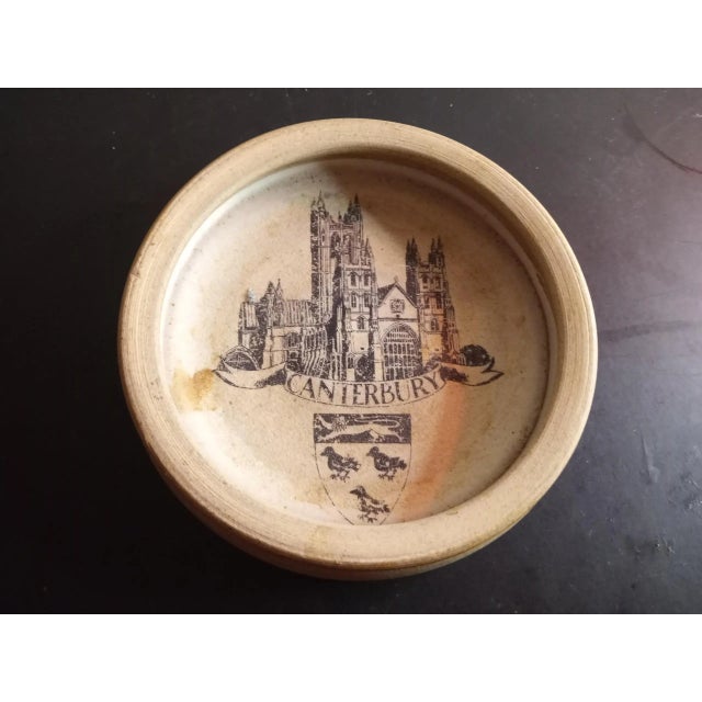 1970s Canterbury Pottery England Trinket Holder For Sale In Dallas - Image 6 of 6
