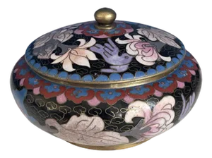 Cloisonné Asian Jewelry Box