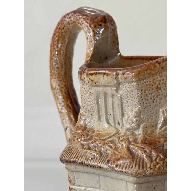 Early 19th Century Brampton Salt Glaze Stoneware Pitcher For Sale - Image 11 of 12
