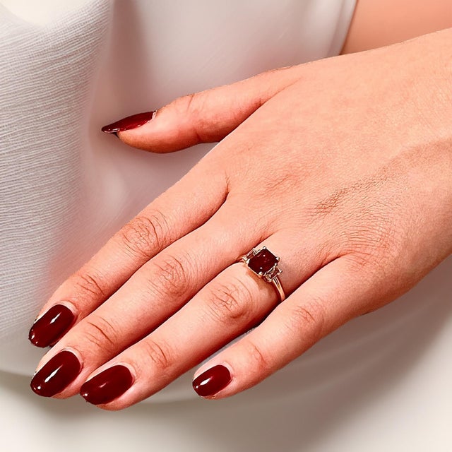 Natural Ruby Sapphire Ring 6.5 14k Y Gold 2.51 TCW Certified For Sale - Image 16 of 18