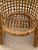 Pair of Late 20th Century Modern Organic Bamboo/Rattan Lattice Chairs For Sale - Image 15 of 18