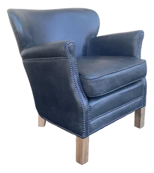 Restoration Hardware Leather Professor’s Chair