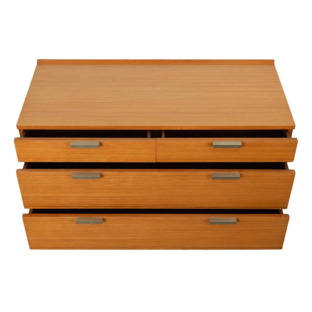 Mid Century Modern Birch Fineline Vanity Dresser Chest Set John Sylvia Reid 1961 For Sale - Image 12 of 16