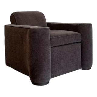 Vintage Ralph Lauren Deco Lounge Chair For Sale