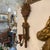 1950s Neo Classic Style Lacquered Wood Florentine Wall Sconces - Set of 2 For Sale - Image 12 of 13