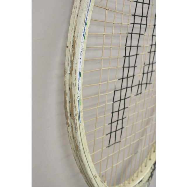 Late 20th Century Vintage 53" Oversize Prince Pop Art Wooden Tennis Racquet Store Display For Sale - Image 5 of 10
