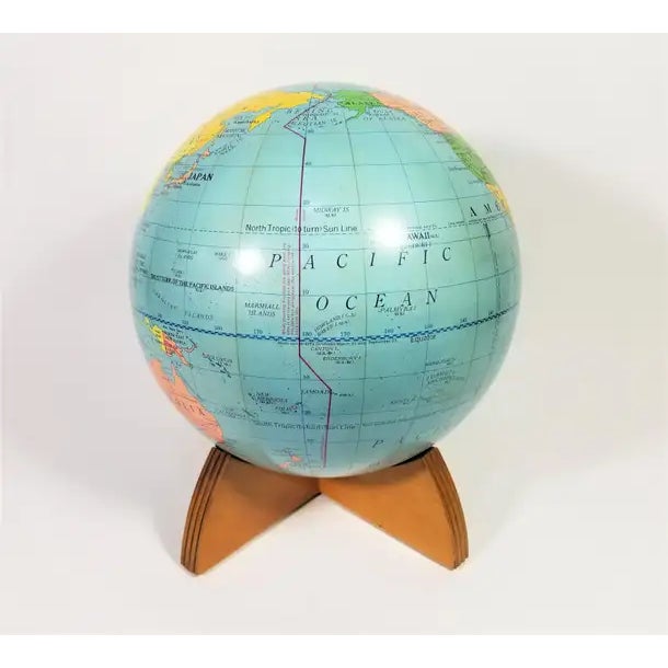 A.J. Nystrom Nystrom Globe Mid Century 1960s For Sale - Image 4 of 17