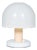Space Age Italian Mushroom Table Lamp, 1970s For Sale