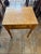1800’s Solid Beautiful Tiger Maple, Curly Maple / Flame Maple Side Table. For Sale - Image 10 of 11