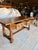 Late 19th Century Italian Walnut Three Drawer Console Table For Sale - Image 6 of 12