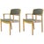 Set of Danish Refinished Armchairs in Oak by Poul M. Volther for FDB, Customizable Reupholstery, 1960s For Sale - Image 6 of 6