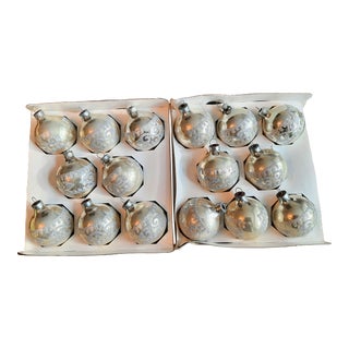Vintage Christmas Glass Ornaments For Sale