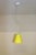 Modern Murano Yellow Glass Pendant Lamp For Sale - Image 9 of 9