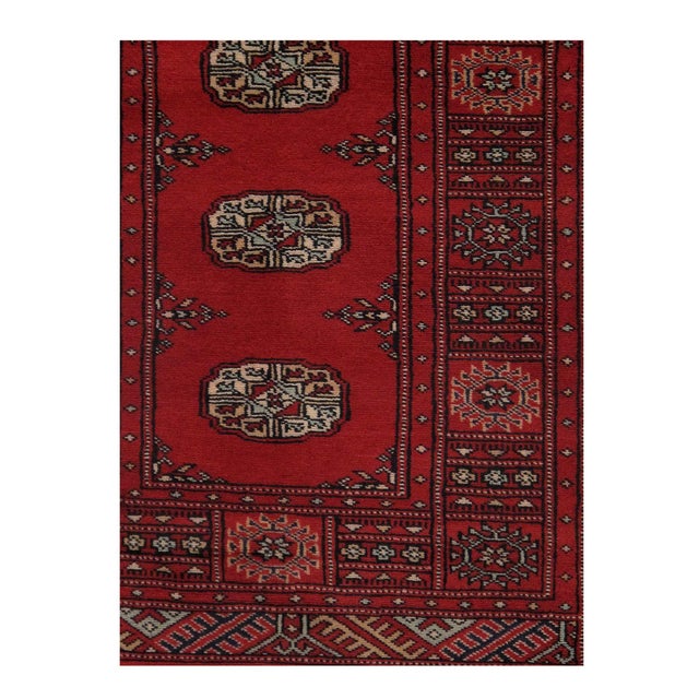 Fine Pakistan BOKHARA Handmade Hand-knotted Vegetable Dyed All-Natural Dyes lamb's Wool on a Cotton Foundation Hand-Spun...