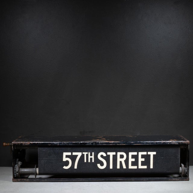 Brooklyn Nyc Subway Destination Roll c.1900-1910 For Sale - Image 11 of 16