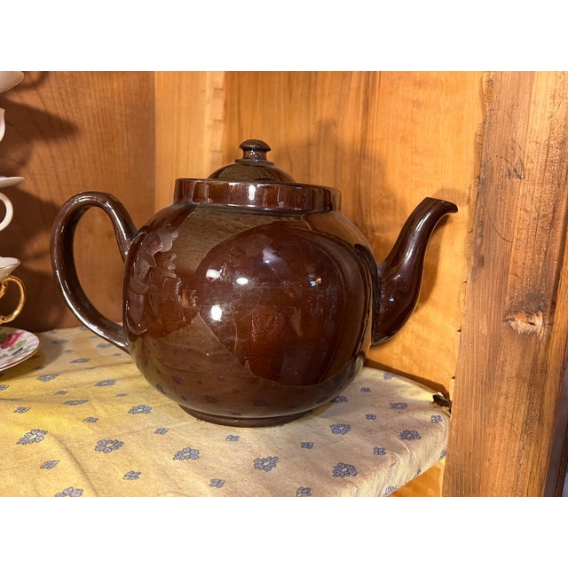 Mid 20th Century “Brown Betty Tea Pot For Sale - Image 11 of 15