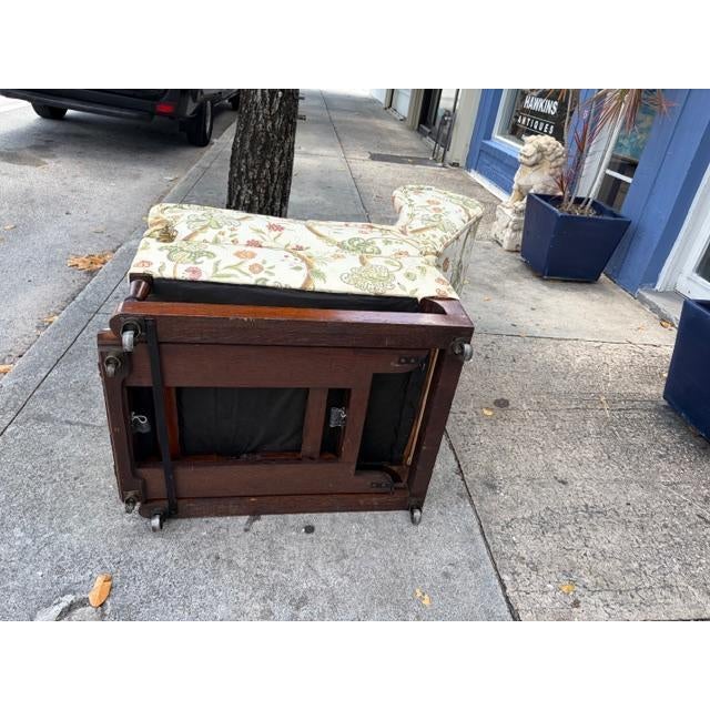 Antique Foots Patent Reclining Arm Chair Great Portland St London For Sale - Image 17 of 18