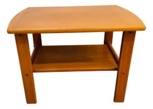 Danish Coffee Table from BRDR Furbo, 1960s