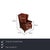 We present to you the Chesterfield leather armchair in brown cognac vintage. I have official proof of authenticity such as...