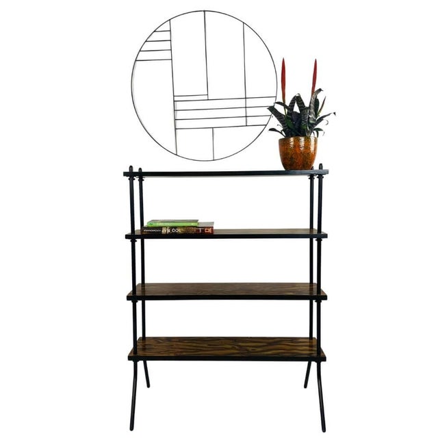 Mid-Century Modern Bookshelf, 1950s For Sale - Image 12 of 13