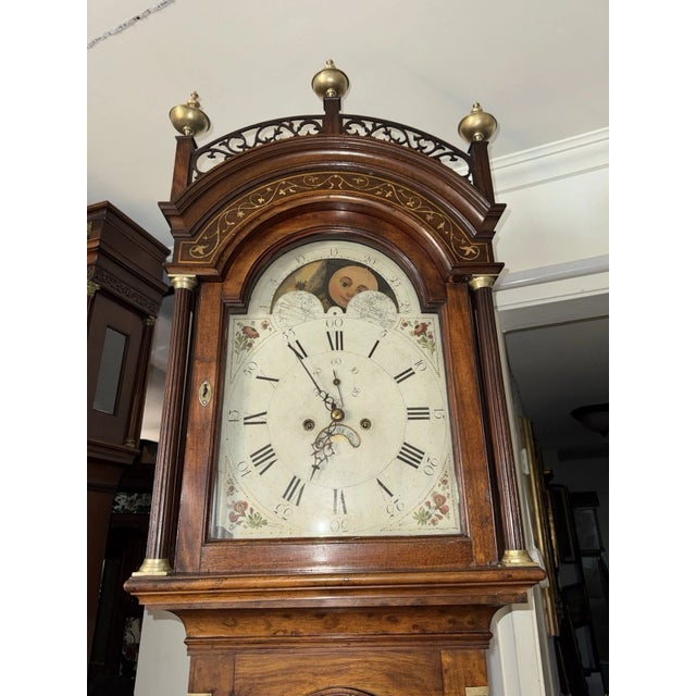 William Fitz, New Hampshire Grandfather Clock, Circa 1795 For Sale - Image 10 of 18