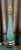 Italian Barbini Murano Blue Copper Ribbed Glass Table Lamp For Sale - Image 3 of 11