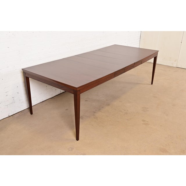 Drexel French Regency Louis XVI Mahogany Extension Dining Table, Newly Refinished For Sale - Image 15 of 15