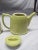 1940s Mid-Century Modern Hall China Pottery Yellow Teapot and Aluminum Cozy For Sale - Image 4 of 12