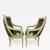 Textile 1970s Enrique Garcel Tessellated Bone Armchairs - A Pair For Sale - Image 7 of 7