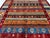 Multicolor Afghan Khorjin Hand-Knotted Wool Rug - 8'0" X 5'9" For Sale - Image 11 of 14