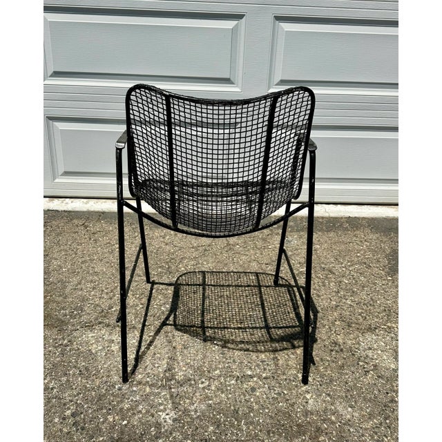 1950s Vintage Russell Woodard "Sculptura" Armchairs - Set of 4 For Sale - Image 5 of 8