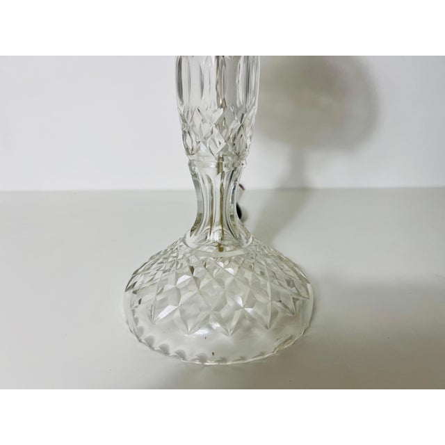 White Art Deco Glass Table Lamp, Germany, 1940s For Sale - Image 8 of 10