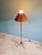 Mid-Century Modern Brass Floor Lamp with Rattan Lampshade, 1950s For Sale - Image 4 of 18