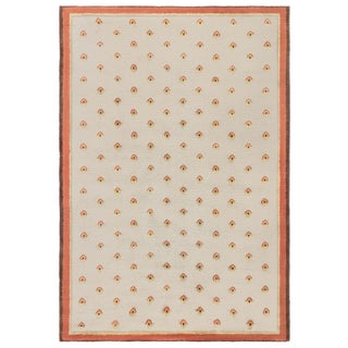 Vintage Finnish Hand-Knotted Wool Pile Rug, Doris Leslie Blau For Sale