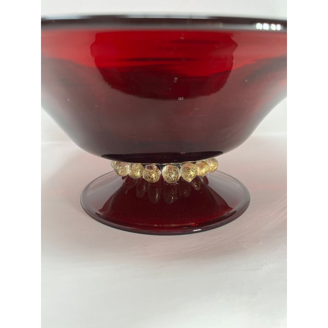 Murano Glass Centerpiece Vintage For Sale In Naples, FL - Image 6 of 7