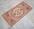 1970s Vintage Hand Knotted Small Turkish Rug 1970s Entry Mat Kitchen Laundry Decor Boho Doormat 17"x34" For Sale - Image 5 of 10