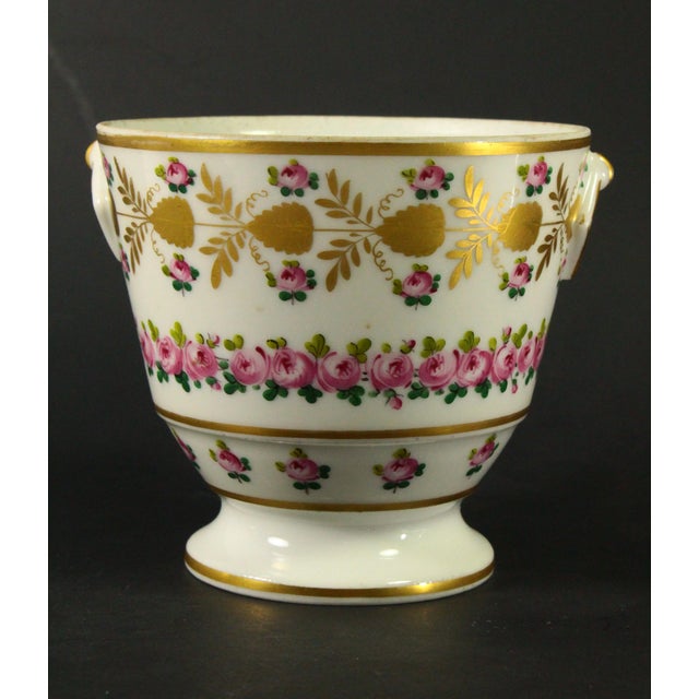 Circa 1810-15 First Empire Old Paris Porcelain Coffee / Tea Pot & Sugar Bowl - 2pcs For Sale - Image 16 of 18