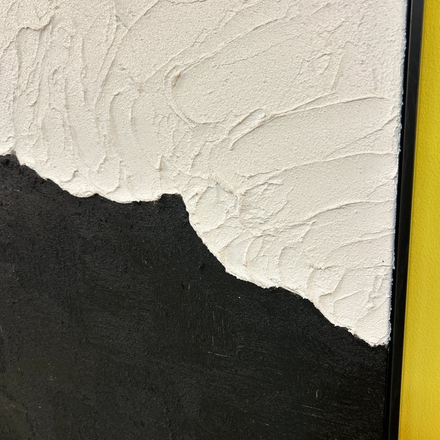 1970s Diptych Black and White Wall Mount Collage Work of Art For Sale - Image 9 of 12