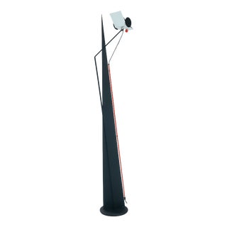 Postmodern Sculptural Kite Uplighter Floor Lamp, 1980s For Sale