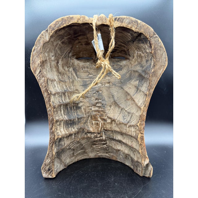 Brown African Songye Kifwebe Mask, 1950s For Sale - Image 8 of 9